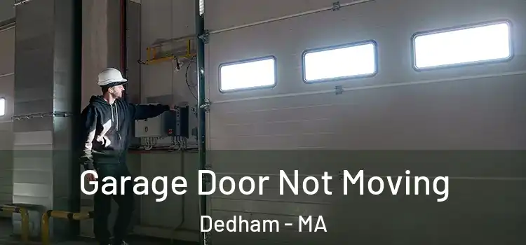  Garage Door Not Moving Dedham - MA