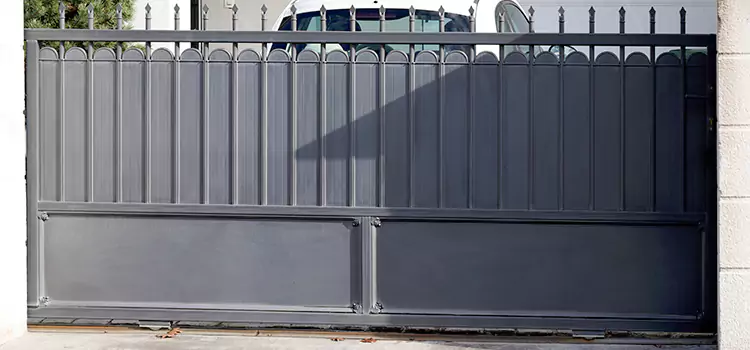 Metal Driveway Gate Installation Dedham