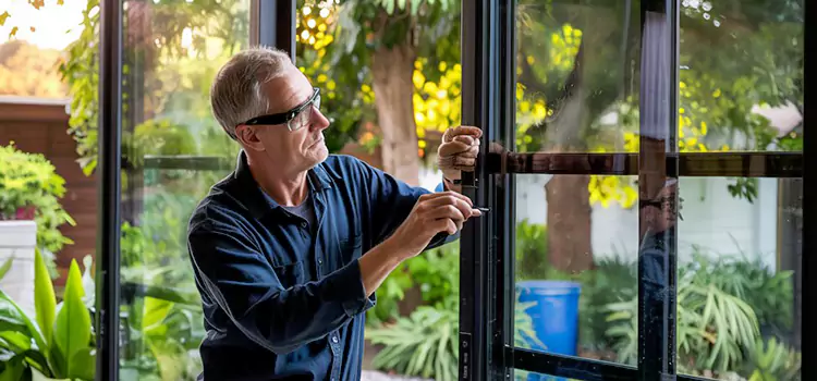 Replacing Sliding Door Lock Dedham