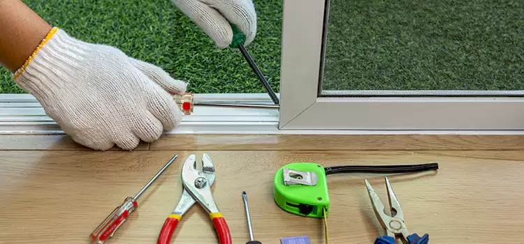 Sliding Door Track Replacement in Dedham, MA