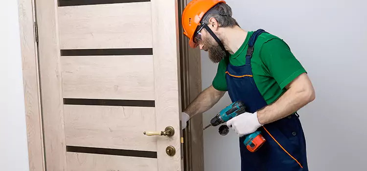 Replace Internal Door Handle with Lock Dedham