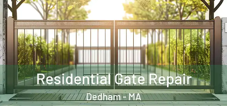 Residential Gate Repair Dedham - MA